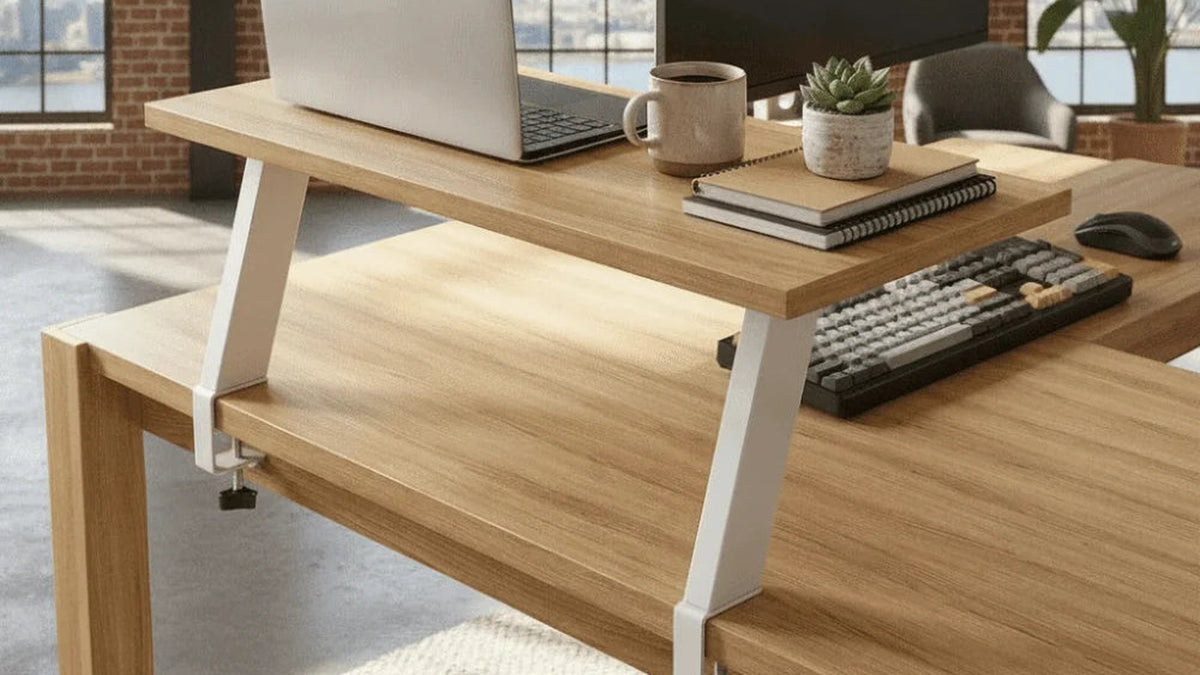 Monitor Height Is a Posture Problem, Not a Preference — STANDO