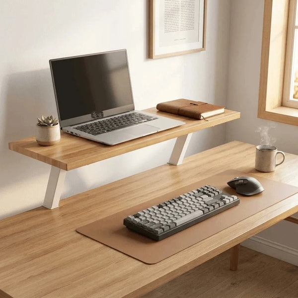 Stando Grove Stacked Solid Wood Desk Riser detail view 4