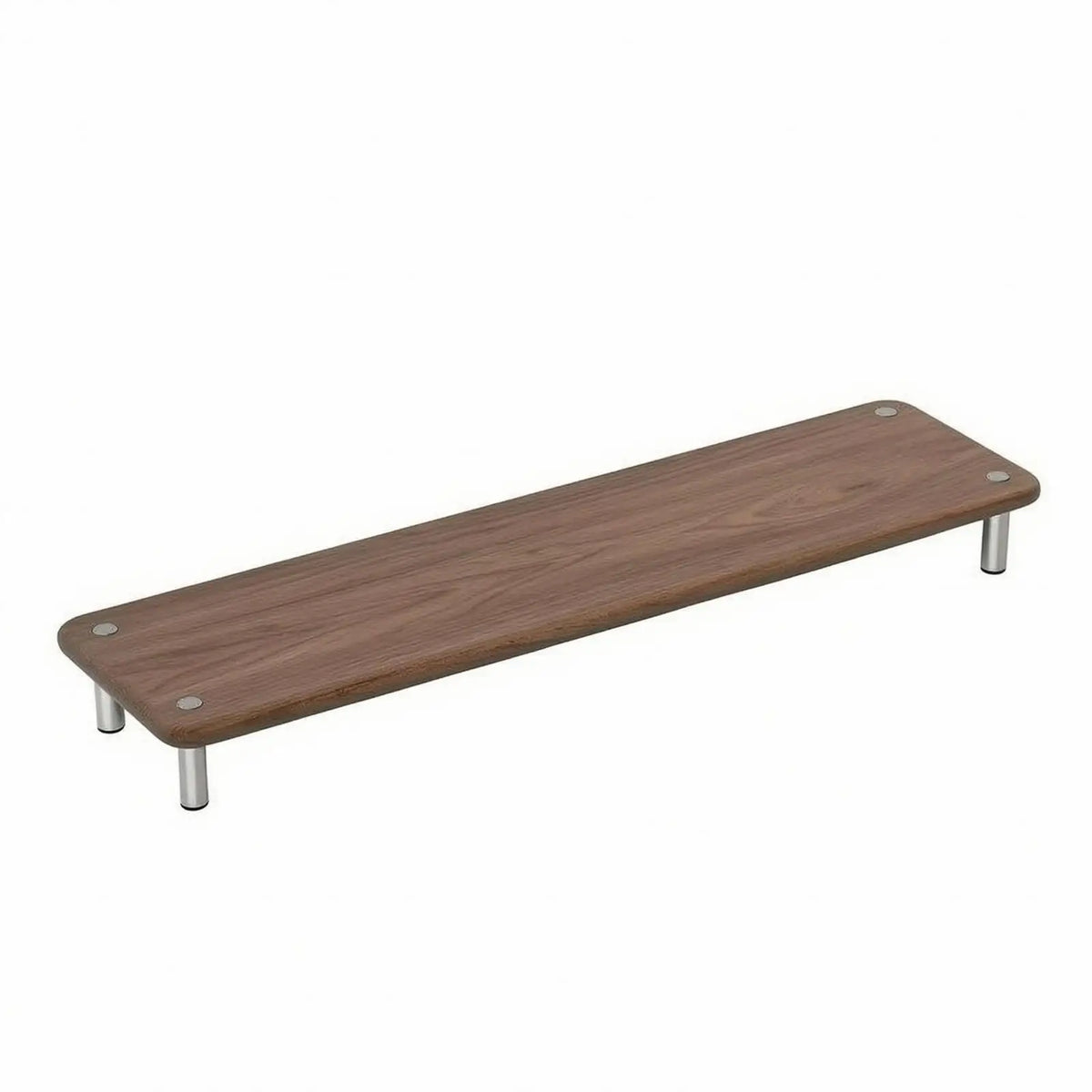 Stando Thatch Chamfered Solid Wood Desk Riser detail view 2