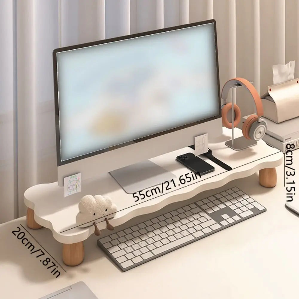 Stando Cairn Modular Solid Wood Desk Riser detail view 6