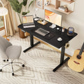 Stando Continuum Modular Workstation Desk on a minimalist home office desk