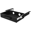 Stando Drift Contoured Under-Desk Drawer on a minimalist home office desk
